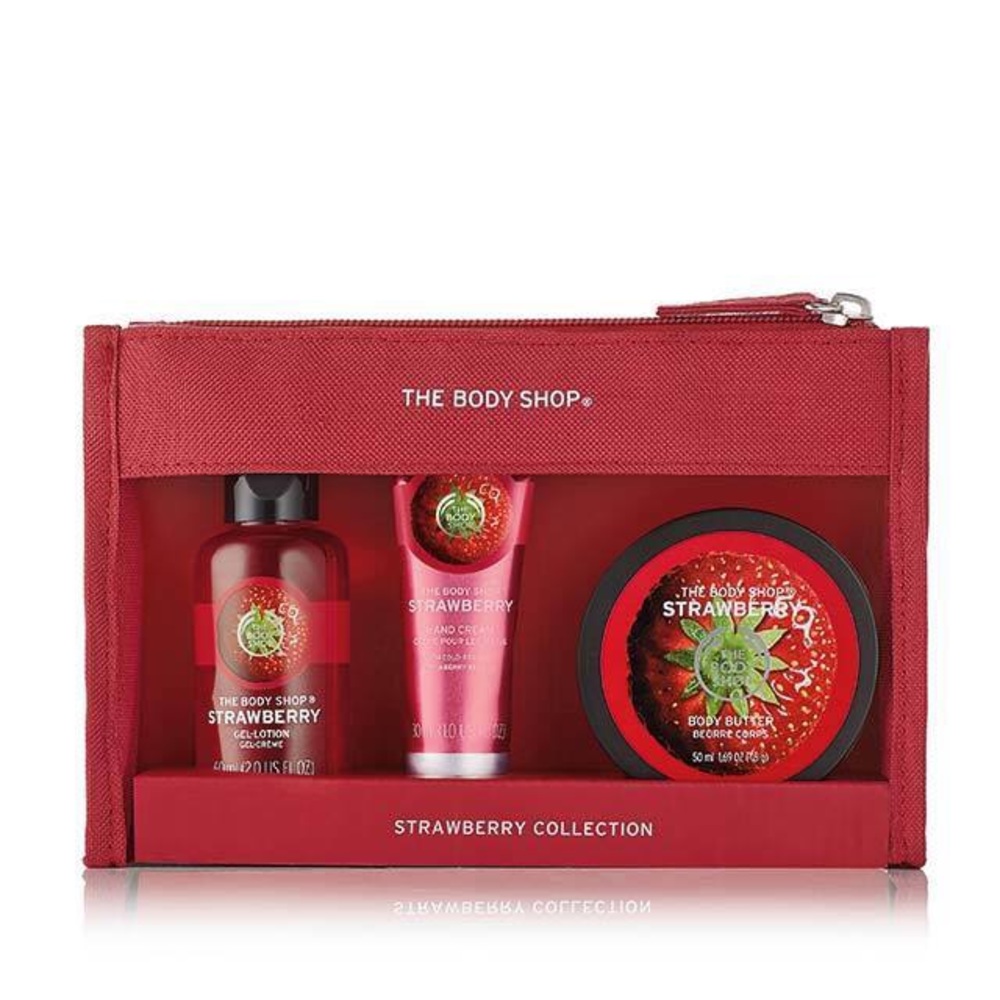 The Body Shop Strawberry Travel Bag ♥️🍓♥️🍓♥️